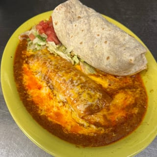 #10 Cheese Enchilada & Burro