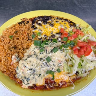 Spinach Enchilada Dinner
