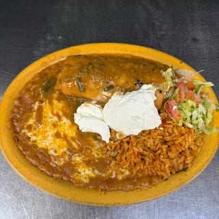 C. Chicken or Shredded Beef Chimi Lunch Special