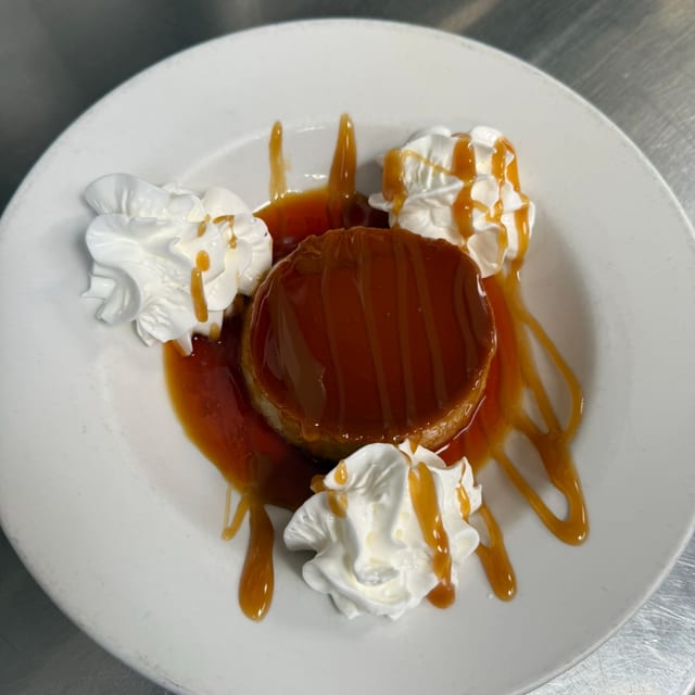 Homemade Flan.