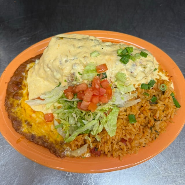#15 Chimi Con Queso.