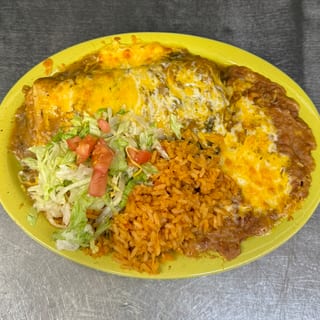 E. Burro Enchilada Style Lunch Special