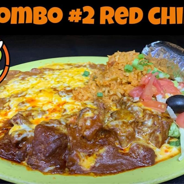 #2 Red or Green Chile Con Carne.